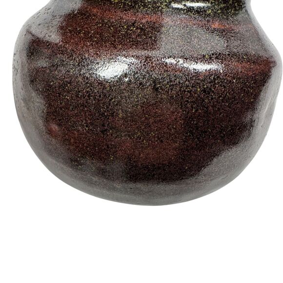 Vintage Studio Pottery Pitcher 4" Brown Glossy Possibly Heidi Kippenberg HK - Picture 5 of 9